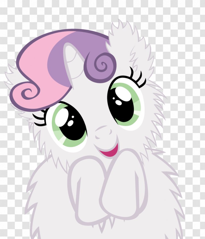 Pony Sweetie Belle Rarity Pinkie Pie Cutie Mark Crusaders - Silhouette - Kitten Transparent PNG