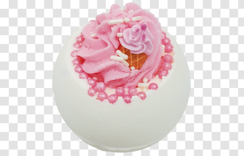 Ice Cream Bath Bomb Cosmetics Bathing - Butter - Explosion Transparent PNG