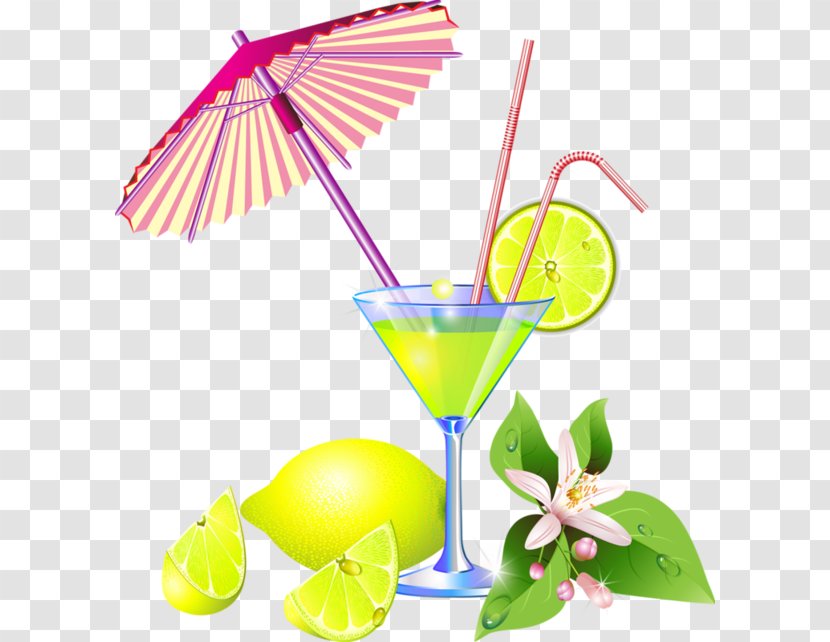 Cocktail Juice Margarita Flip Martini - Non Alcoholic Beverage Transparent PNG