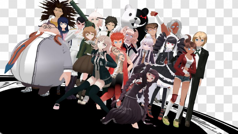 Danganronpa 2: Goodbye Despair Another Episode: Ultra Girls Danganronpa: Trigger Happy Havoc Download - Frame - Stage Transparent PNG