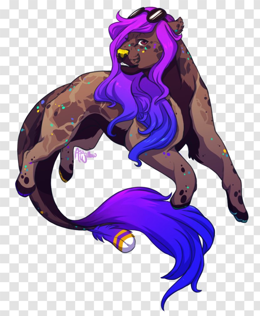 Cat Horse Demon Mammal - Silhouette Transparent PNG