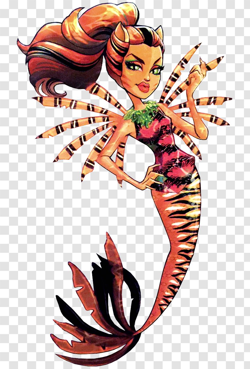Monster High: Great Scarrier Reef Doll Frankie Stein Toy - Mythical Creature - Bluelover Transparent PNG