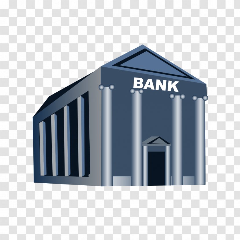 Building Bank Architecture - Logo - Hand-painted Transparent PNG