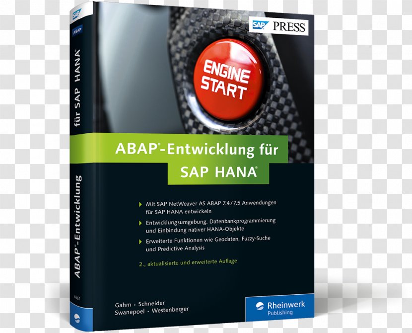ABAP Development For SAP HANA SE Book - Abap Transparent PNG
