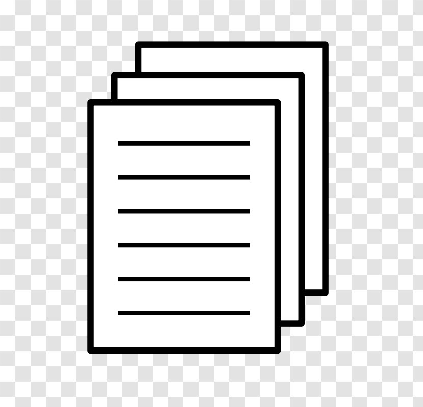 Paper Document Icon - Symbol - Cliparts Transparent PNG