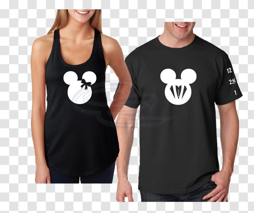 T-shirt Hoodie Mickey Mouse Minnie Transparent PNG