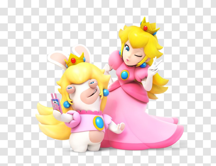 Mario + Rabbids Kingdom Battle & Luigi: Superstar Saga Bros. Princess Peach - Toy - Bros Transparent PNG