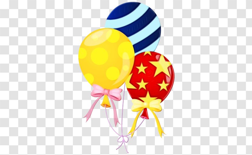 Hot Air Balloon Cartoon - Party Supply Transparent PNG