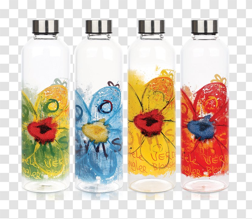Glass Bottle Water Bottles Milk - Liter Transparent PNG