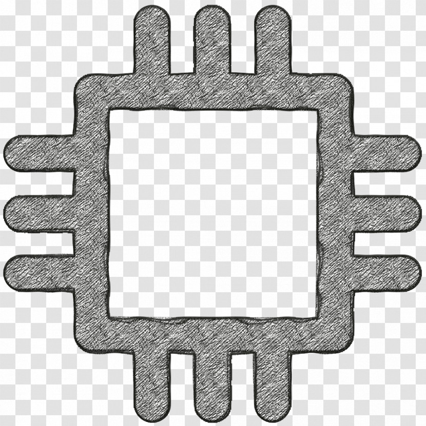 Design And Development Elements Icon Chip Icon Cpu Icon Transparent PNG