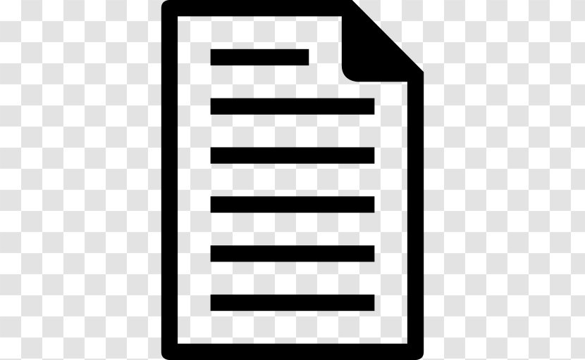 Paper Document - Symbol - Sheet Transparent PNG