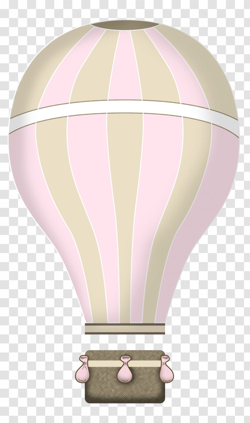Hot Air Balloon Pink M Lighting - Design Transparent PNG