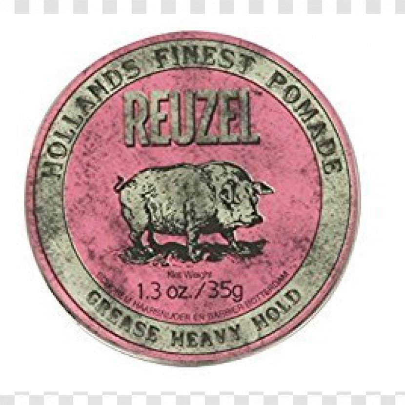 Reuzel Pink Heavy Hold Grease Clay Matte Pomade Fiber Hair Styling Products - Pressing Comb Transparent PNG