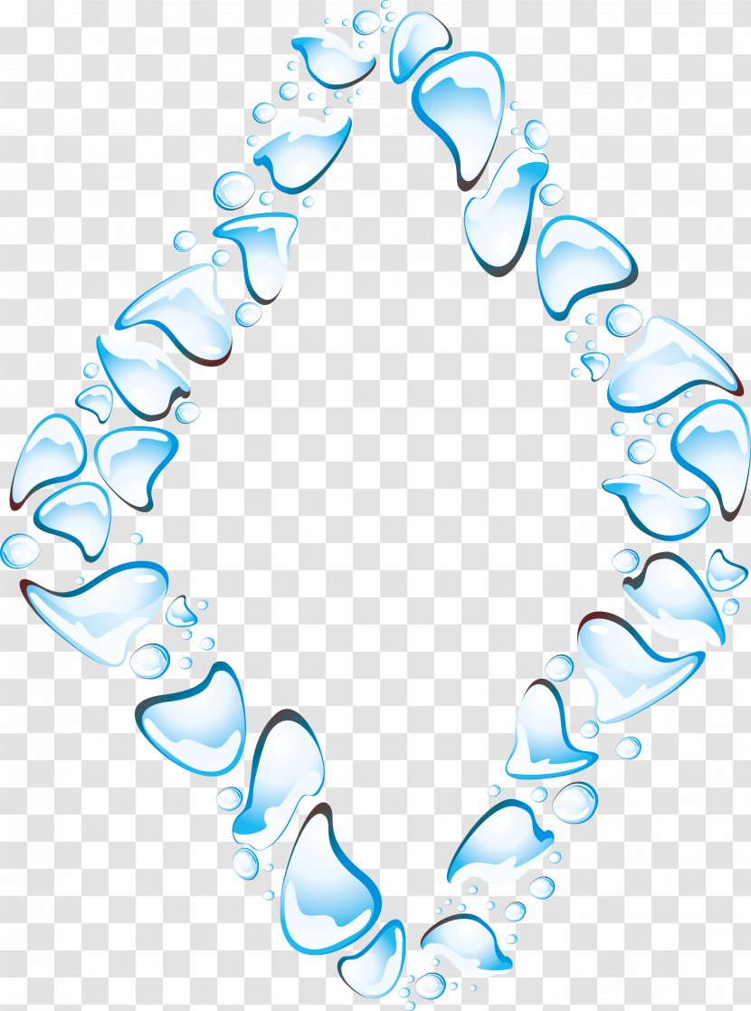 Drop Clip Art - Watermark - Shape Of Water Droplets Transparent PNG