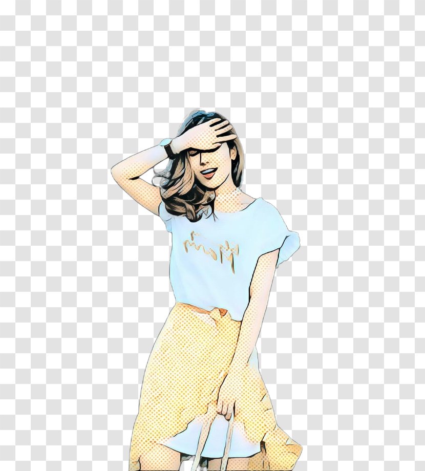 Illustration Pin-up Girl Eyewear Fashion Cartoon - Shorts - Pin Transparent PNG