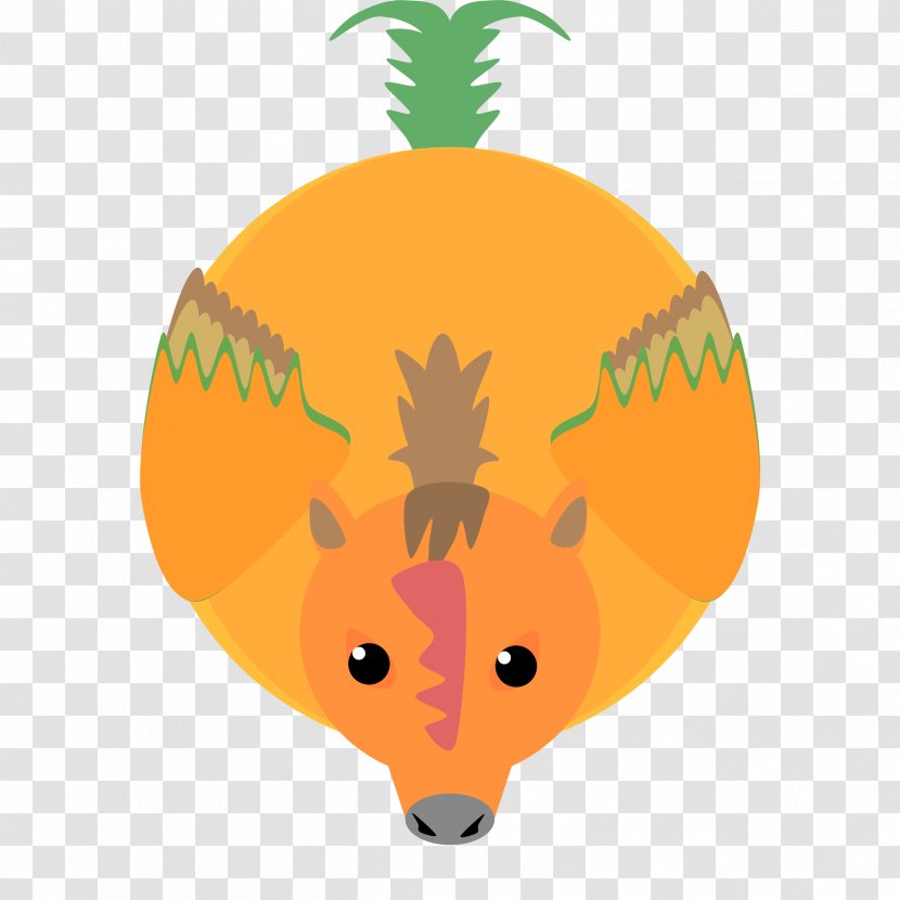 Mope.io Clip Art Illustration Orange Fruit - Snout - H20 Compound Transparent PNG