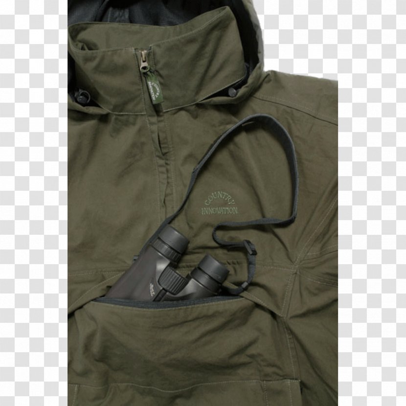 Bag Khaki Pocket Jacket Sleeve Transparent PNG