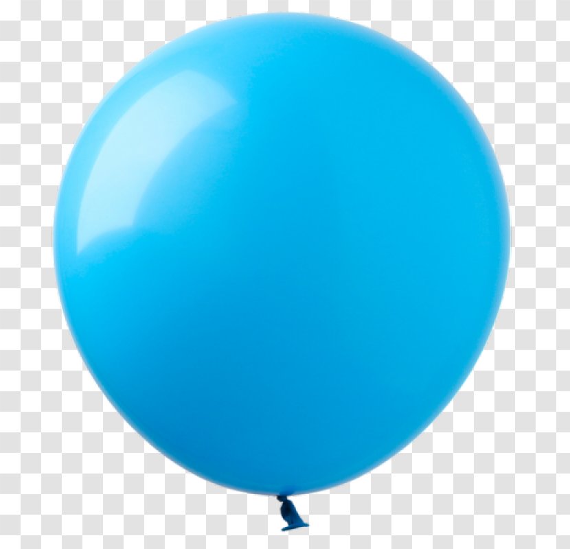 Balloon Blue Price Party - Azure - Aqua-blue Transparent PNG