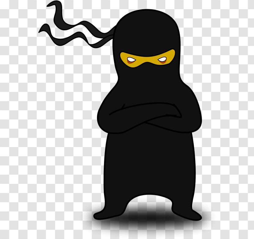 Ninja Cartoon - Samurai - Beak Penguin Transparent PNG