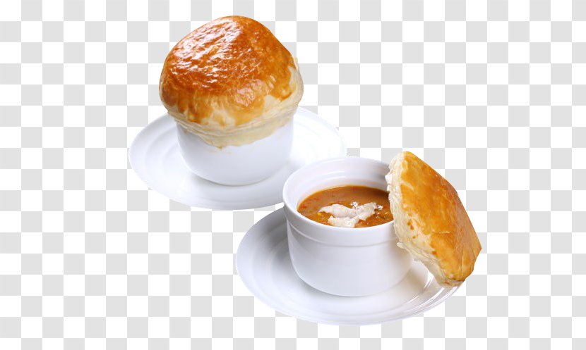 Puff Pastry Breakfast Soup Bread - Dish - Lid Bone Transparent PNG