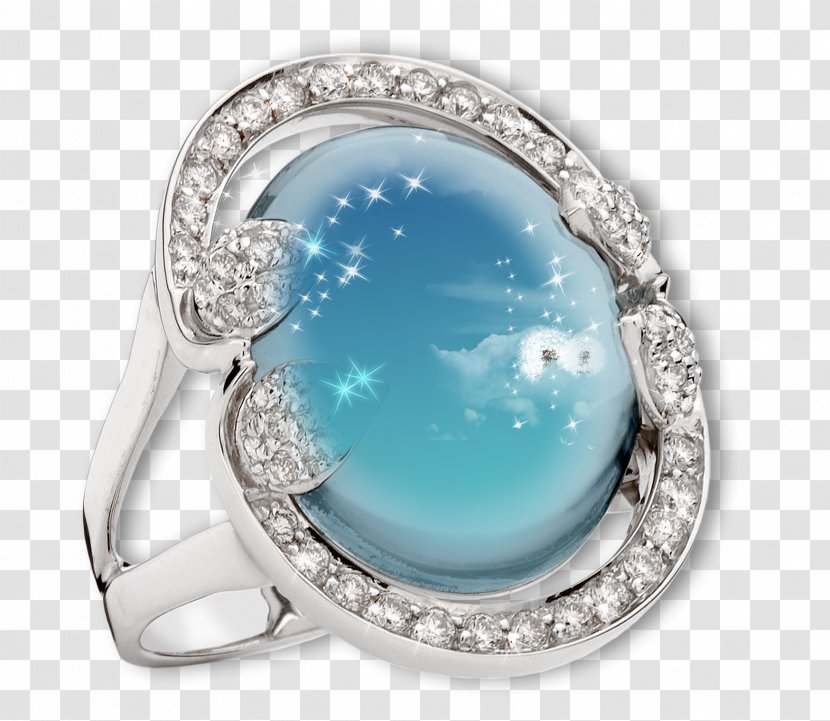 Ring Picture Frame Photography - Turquoise - Sapphire Transparent PNG