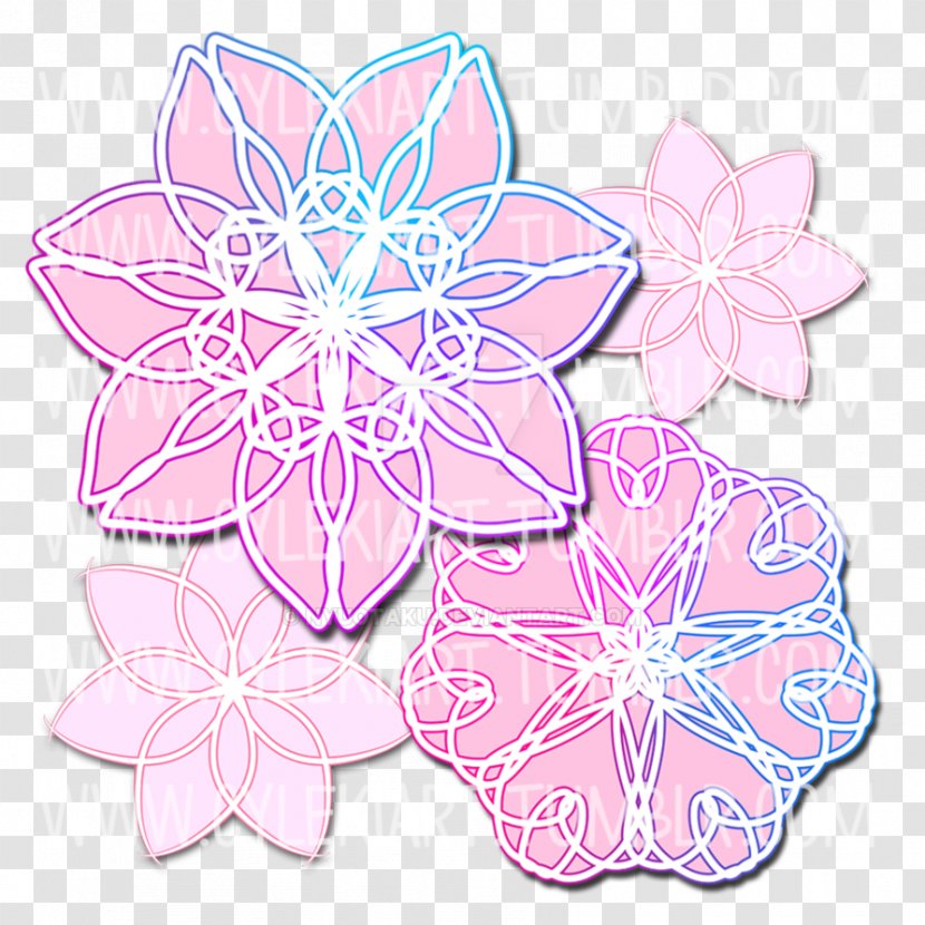 Petal Floral Design Cut Flowers Textile Pattern Transparent PNG