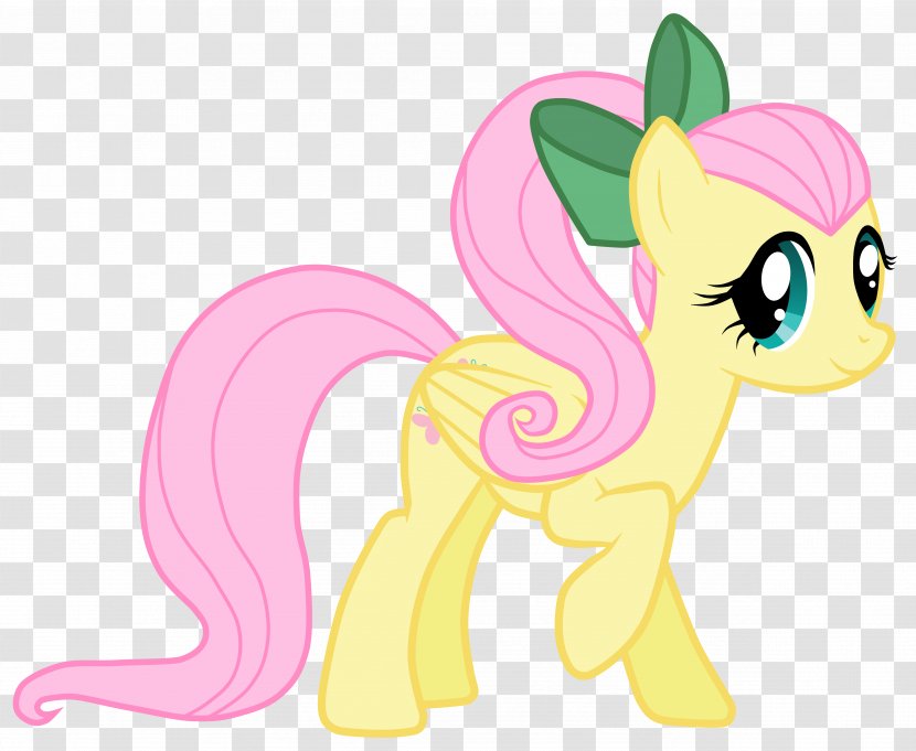 Fluttershy Pony Rarity Pinkie Pie Rainbow Dash - Watercolor Transparent PNG