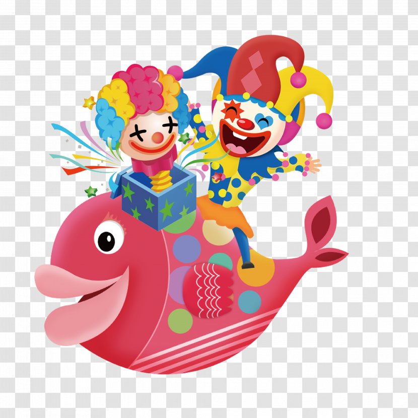 Clown Image April Fool's Day Design Cartoon - Drawing Transparent PNG