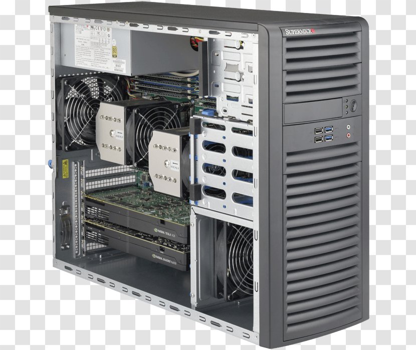 Computer Cases & Housings Intel Super Micro Computer, Inc. Xeon Servers - Gigabit Ethernet Transparent PNG