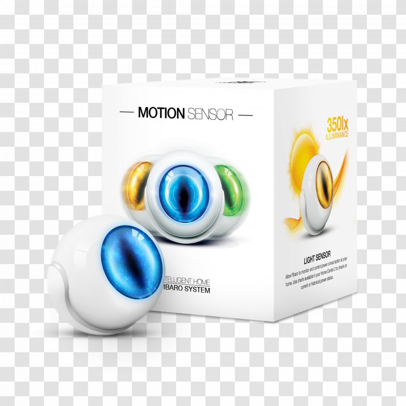 Motion Sensors Z-Wave Fibar Group Passive Infrared Sensor - Electronic Device - Accelerometer Transparent PNG