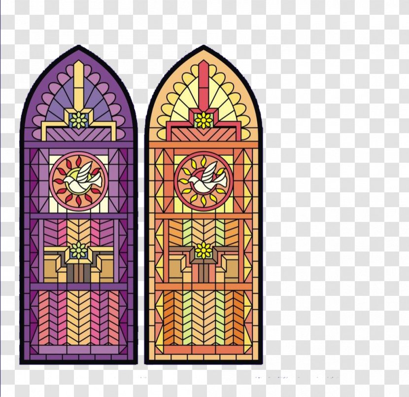 Stained Glass Color - Church Transparent PNG