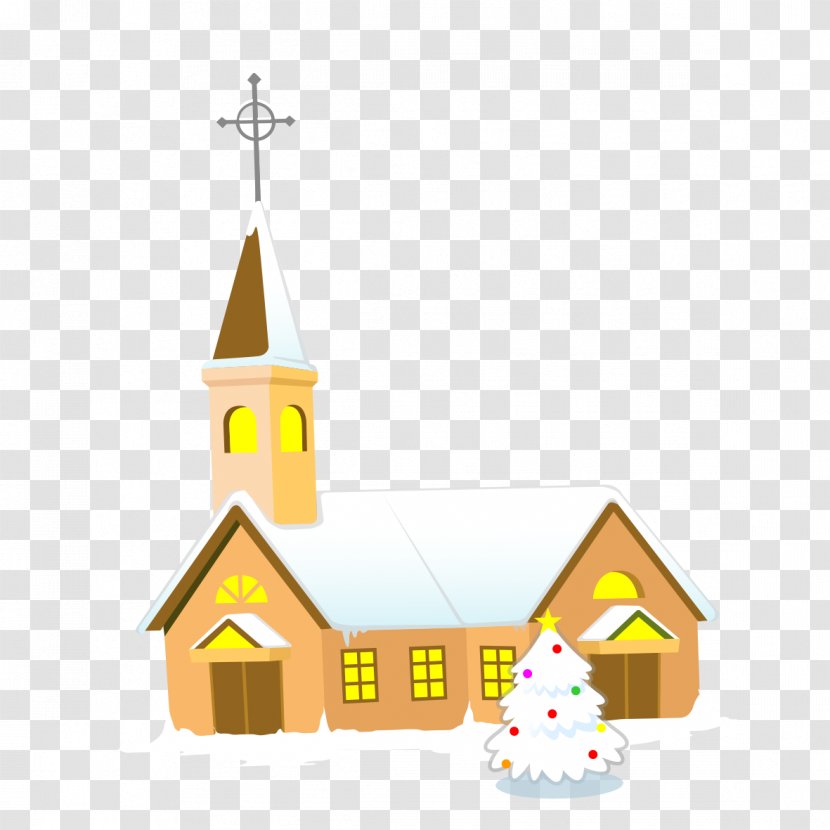 Church How To Draw Everything Clip Art - Building Transparent PNG
