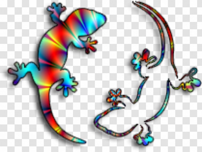 Lizard Art Body Jewellery Line Clip Transparent PNG