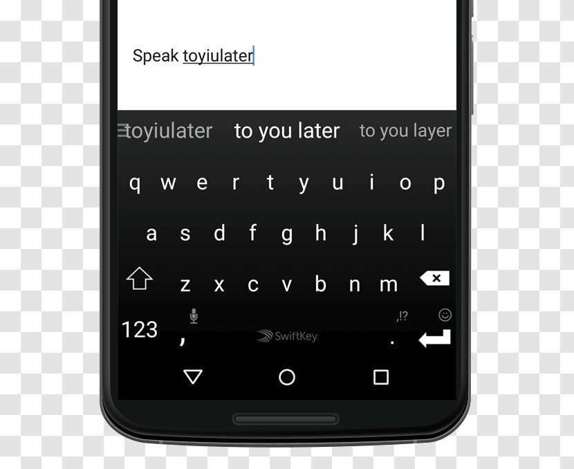 Feature Phone Smartphone Computer Keyboard SwiftKey Mobile Phones - Keypad Transparent PNG