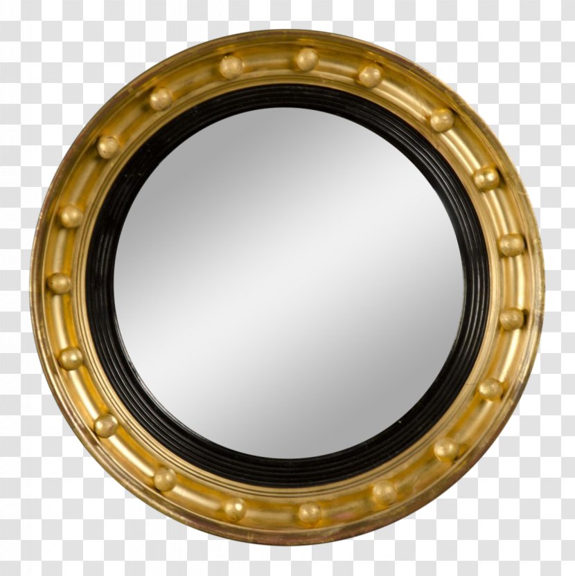 Curved Mirror Konvexspiegel Image Ispilu Ganbil - Regency Era Transparent PNG
