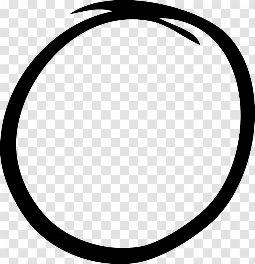 Circle Clip Art - Monochrome - Mark Transparent PNG