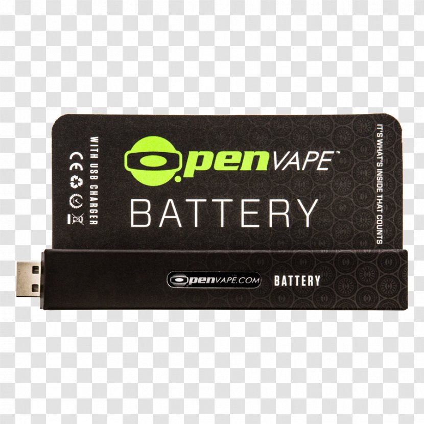 Openvape Vaporizer Cannabidiol Electric Battery Charger - Cannabis Transparent PNG