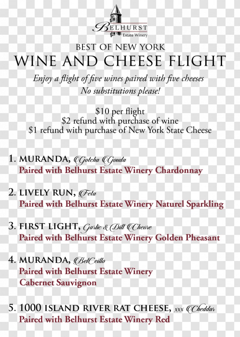 Document Belhurst Castle And Winery Line - Paper Transparent PNG