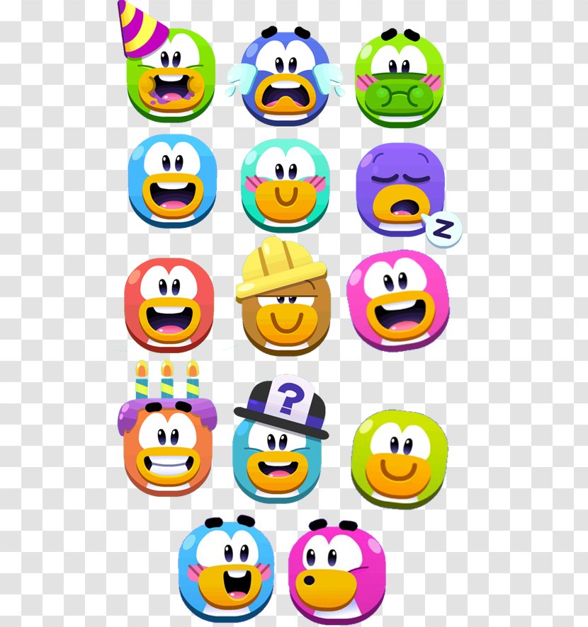 Club Penguin Island Smiley Emoji Transparent PNG