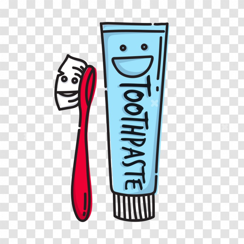 Toothbrush Toothpaste - Tooth Brushing - Toothpaste, Transparent PNG