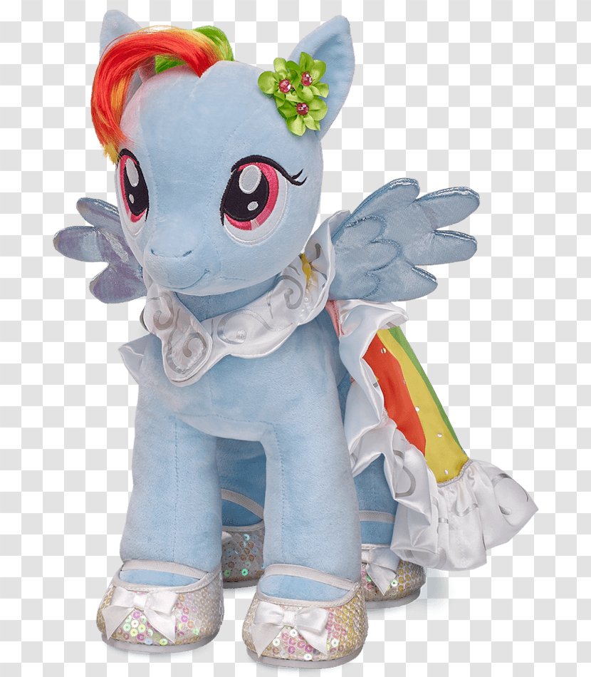 My Little Pony Rainbow Dash Pinkie Pie Stuffed Animals & Cuddly Toys - Build A Bear Workshop Transparent PNG