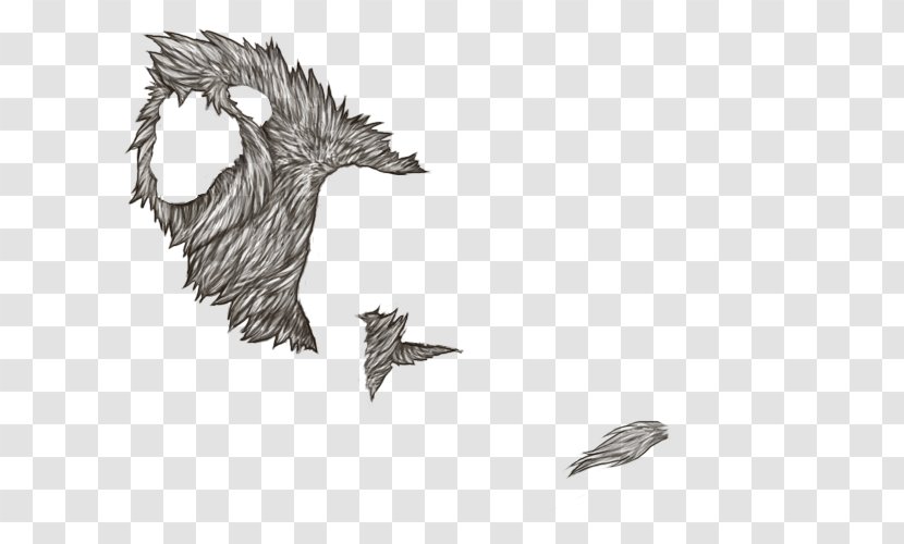 Lion Mane Horse Line Art Sketch - Eagle Transparent PNG