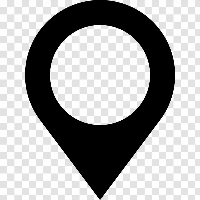 Google Map Maker Maps - Black - Pushpin Transparent PNG