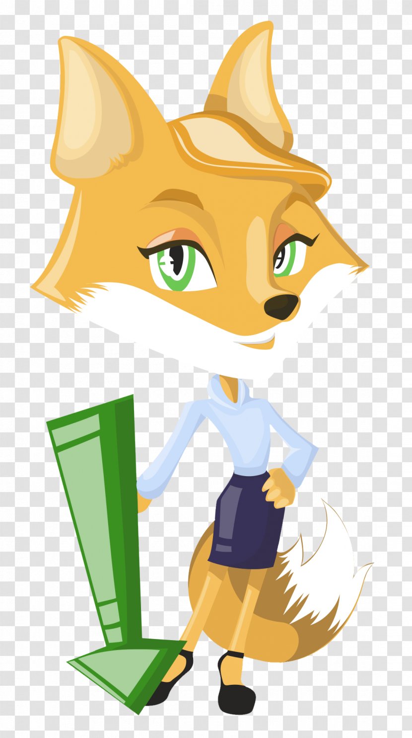 Pixel Clip Art - Carnivoran - Fox Vector Transparent PNG