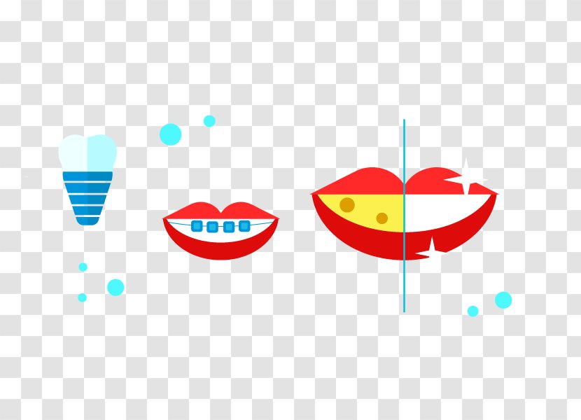 Tooth Dentistry Icon - Text - Vector Teeth Cleaning Transparent PNG