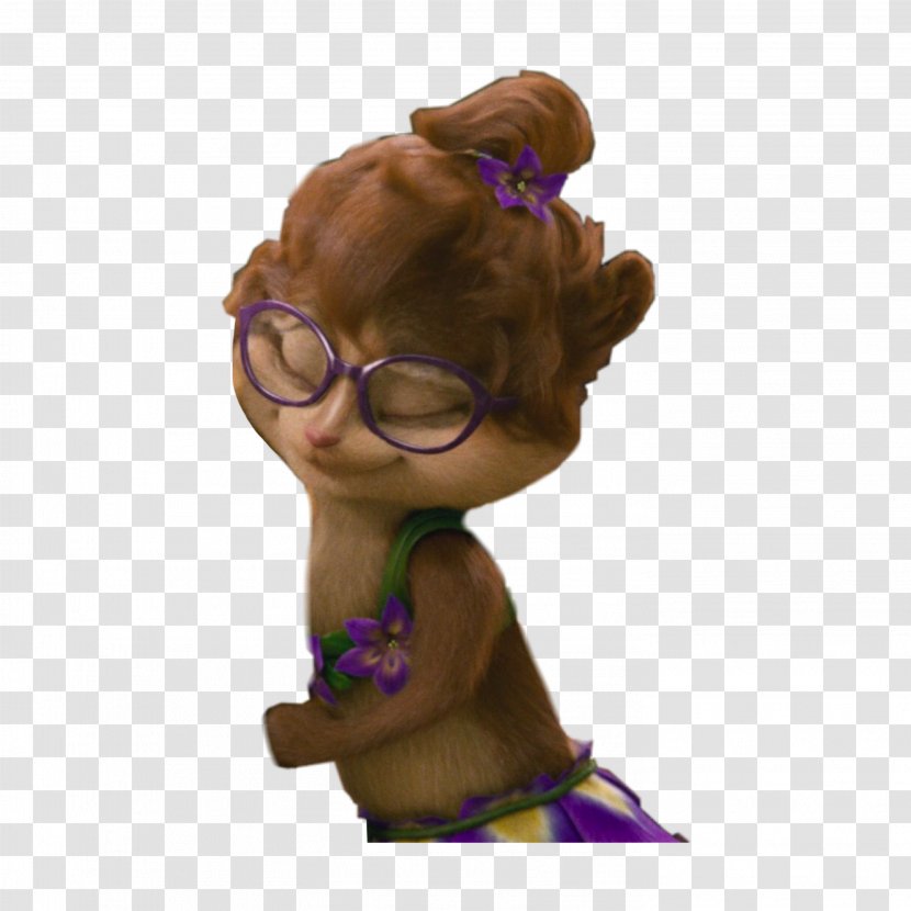 Jeanette Eleanor Alvin And The Chipmunks In Film Chipettes - Figurine - Theodore Transparent PNG