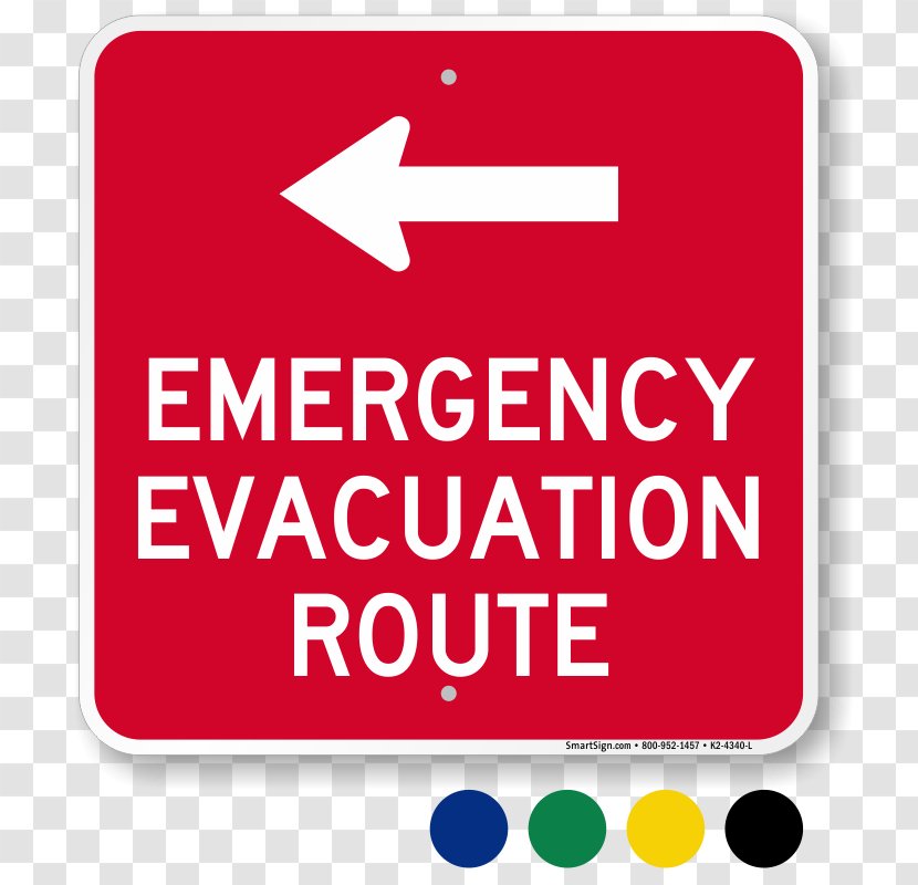 Emergency Evacuation Signage Direction, Position, Or Indication Sign Arrow - Fire Escape - Mall Parking Lot Signs Transparent PNG