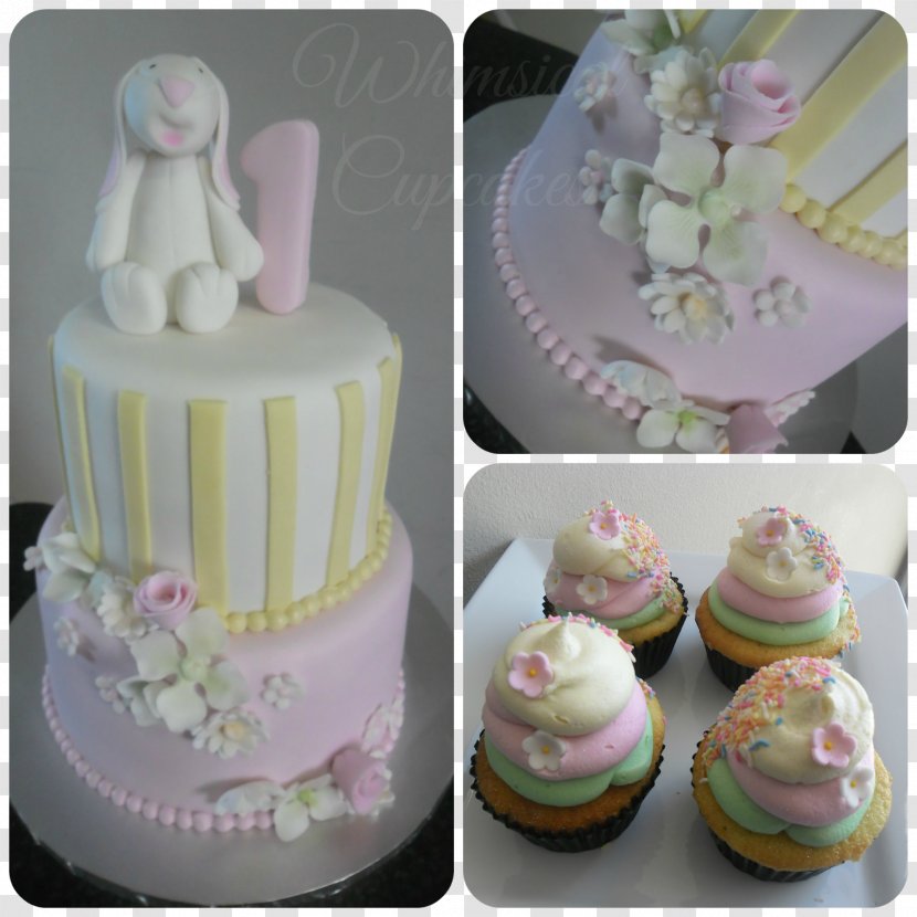 Wedding Cake Buttercream Cupcake Sugar Torte - Fondant - Rabbits Eat Moon Cakes Transparent PNG