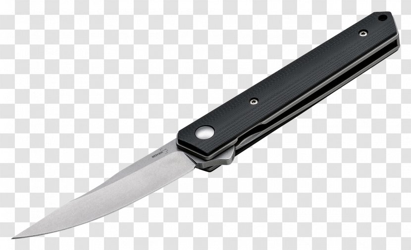 Pocketknife Böker VG-10 Kaiken - Hunting Knife Transparent PNG