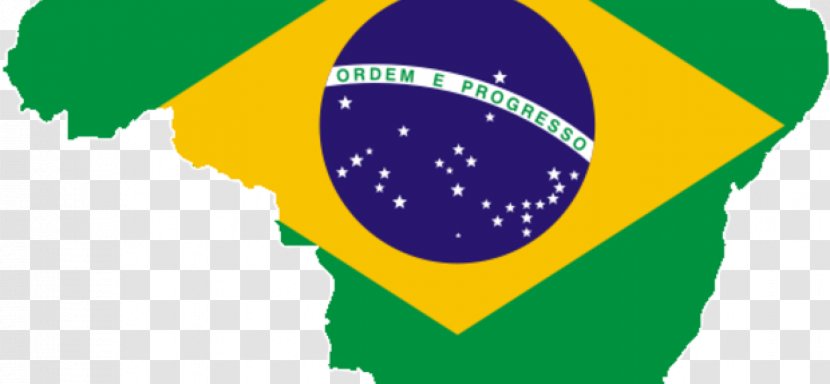 Flag Of Brazil Map Empire - Capitals Transparent PNG